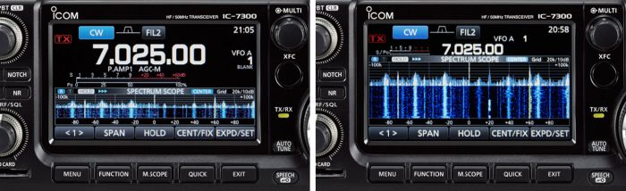 Icom IC-7300 - Hamshop - 100W, HF/50MHz & 70MHz (50W) transceiver