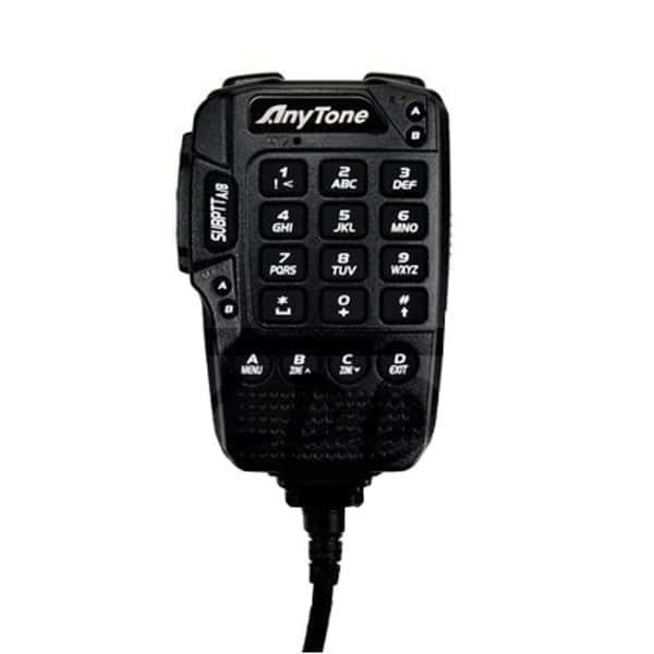 Anytone Hand DTMF Microphone