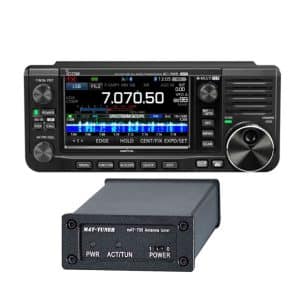 Icom IC-705 + MAT-705 tuner